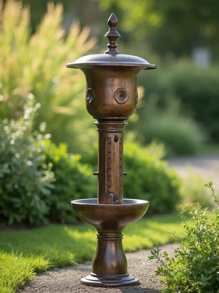 classic garden rainfall gauge