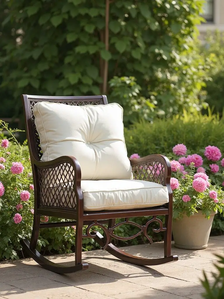 comfortable ergonomic adjustable garden seat