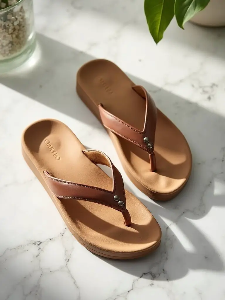 comfortable stylish supportive affordable flip flops