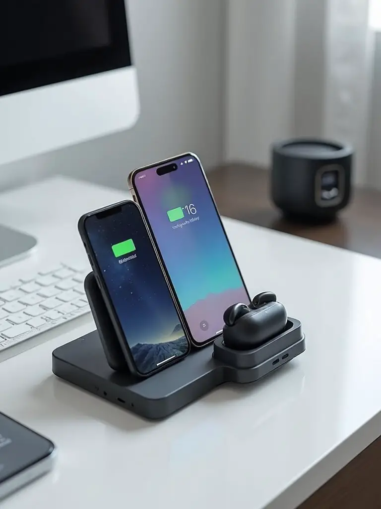 convenient wireless charging solution for multiple devices