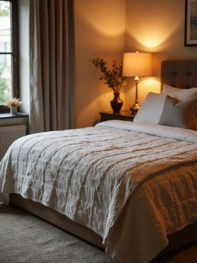 cozy comfortable therapeutic sleep enhancing