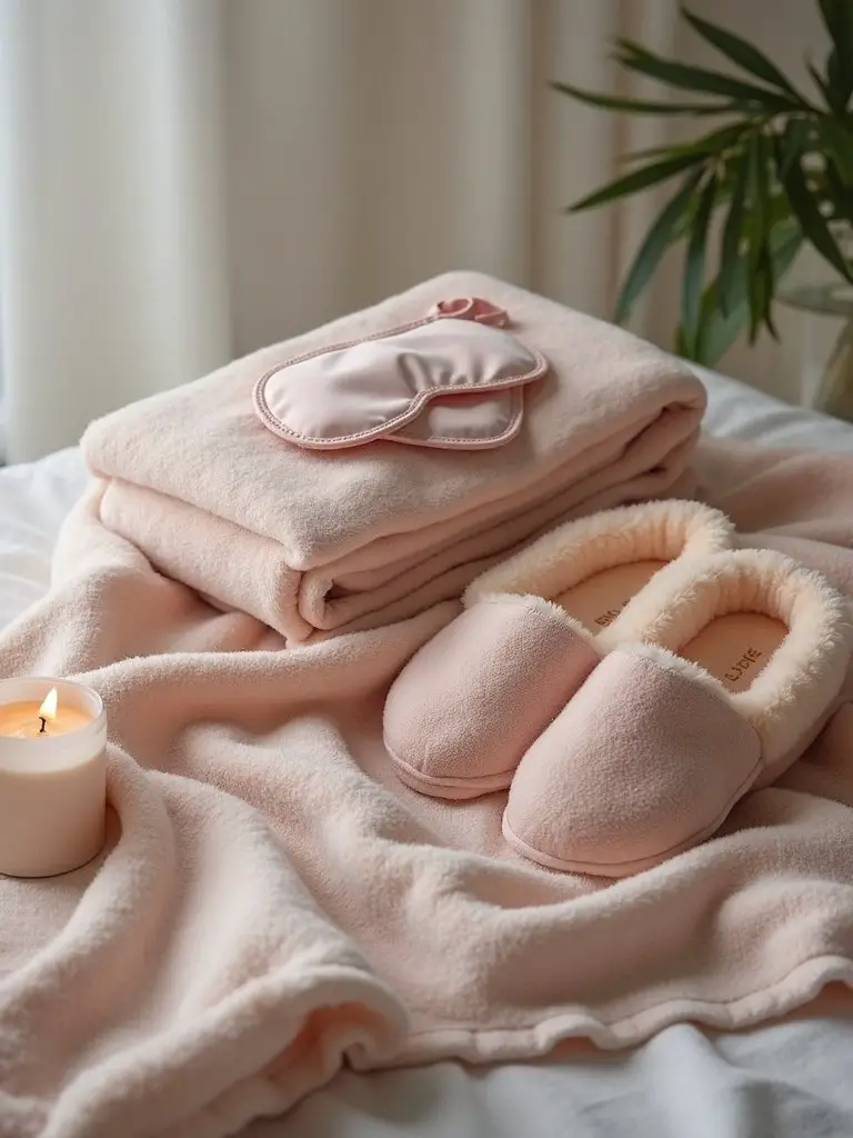 cozy relaxation sanctuary with luxurious comforts