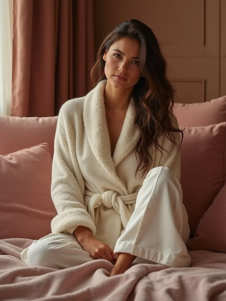 cozy soft luxurious comfortable loungewear