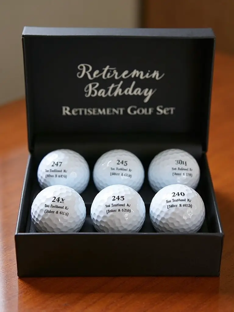 custom personalized retirement golf