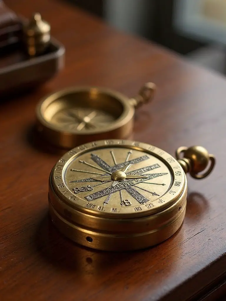 customizable sentimental heirloom compass gift