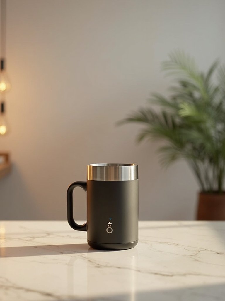 customizable temperature coffee drinking experience