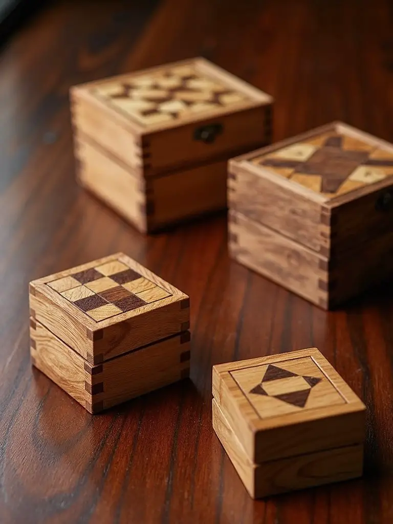 customized wooden puzzle brain teasers