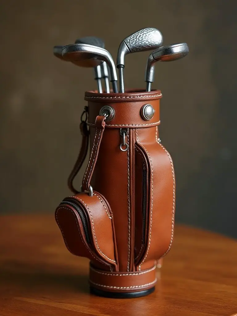 durable compact personalized golf bag