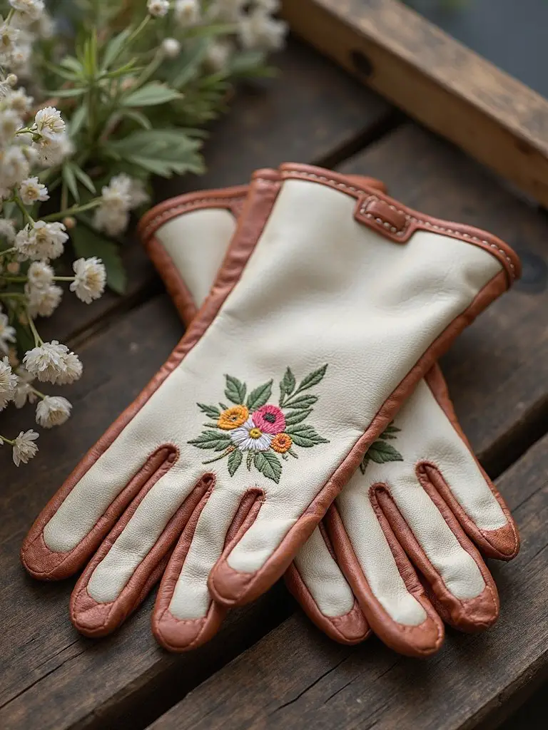 elegant durable comfortable gardening gloves