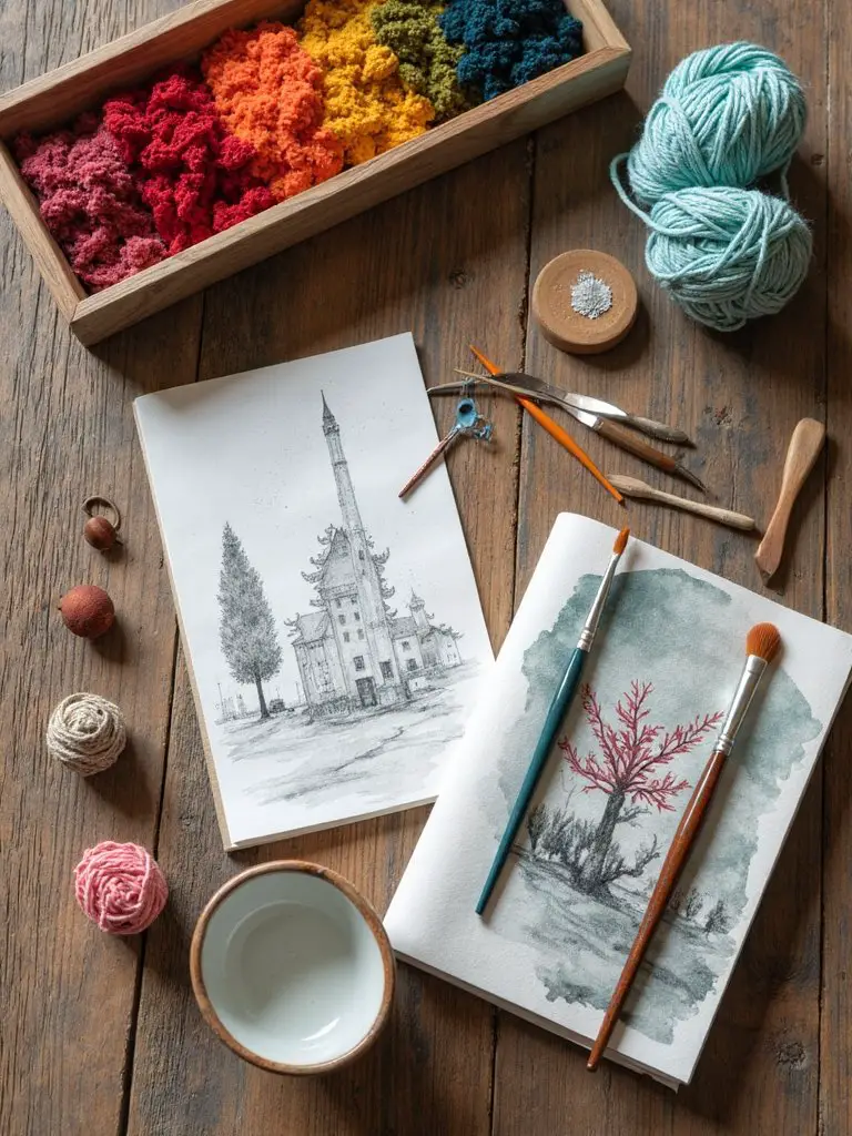 handcrafted creative artistic maternal