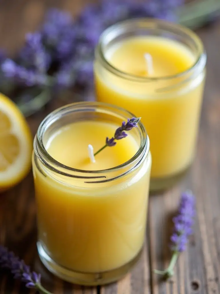 handmade rejuvenating aromatic candle diy