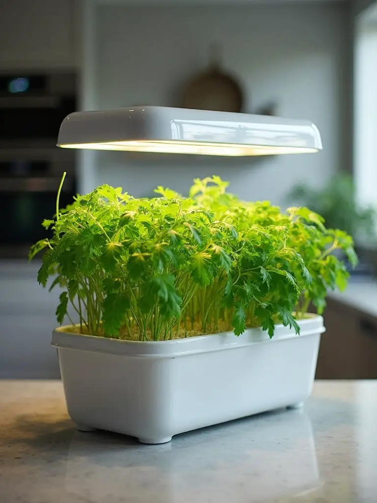 hassle free indoor gardening hydroponic system