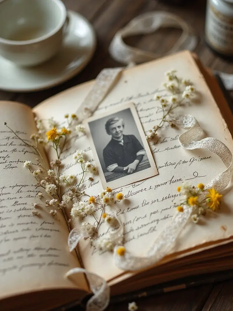 heartfelt scrapbook of shared memories
