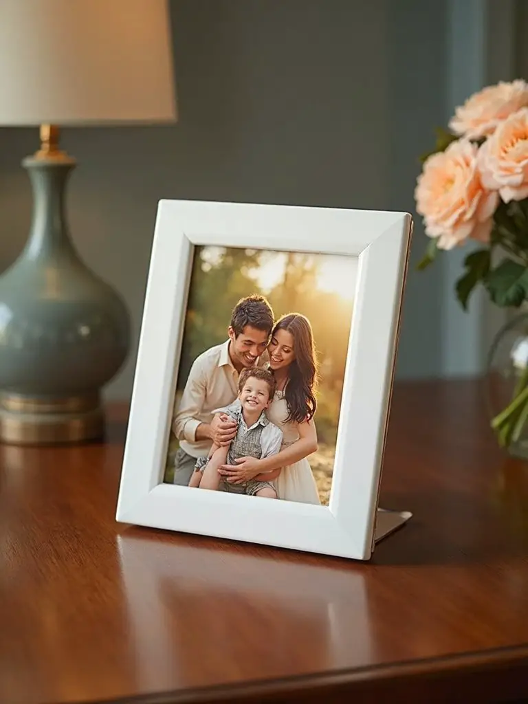 heartwarming family photo frame gift
