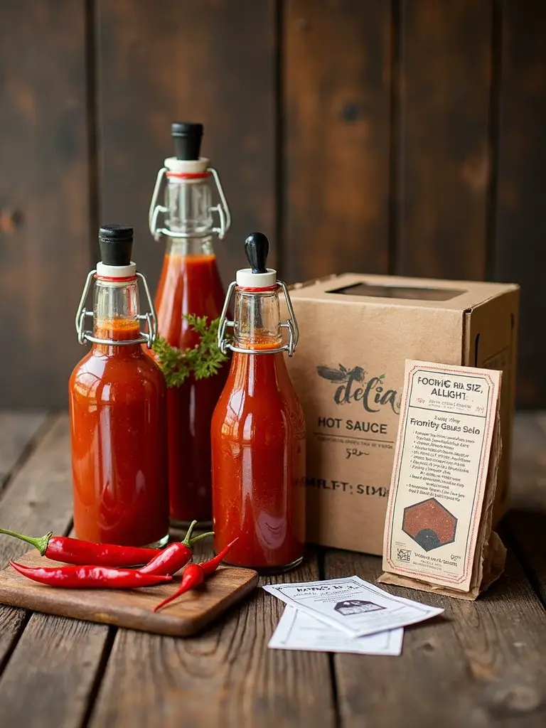 homemade hot sauce diy spice kit