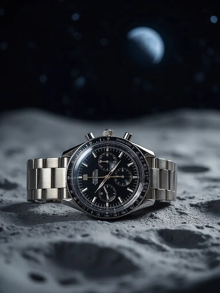 iconic astronaut approved luxury chronograph watch