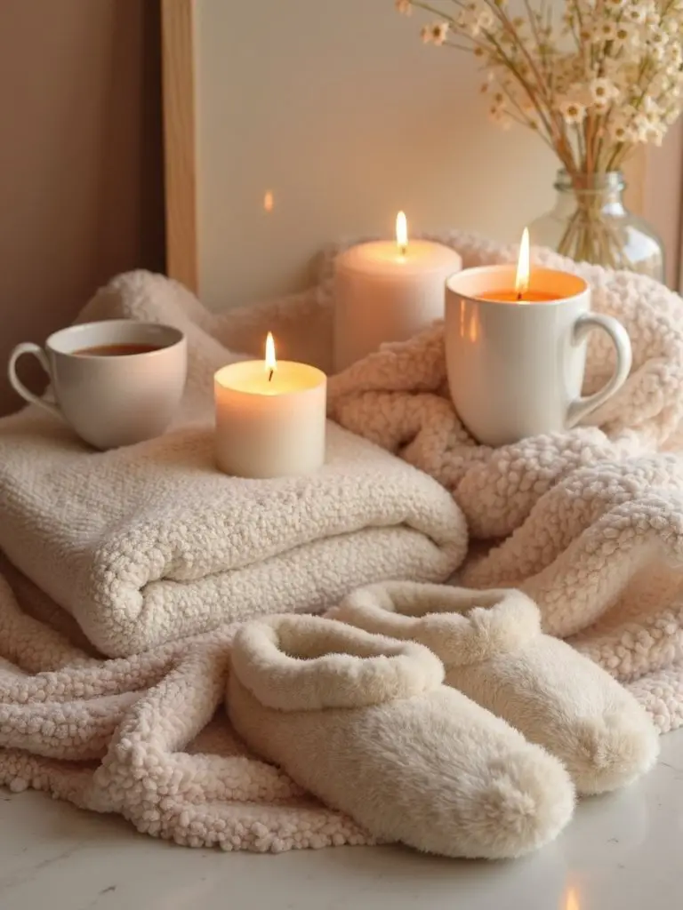 indulgent comfort relaxing retreat pampering delight