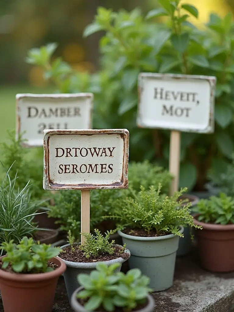 lasting personalized weather resistant garden markers