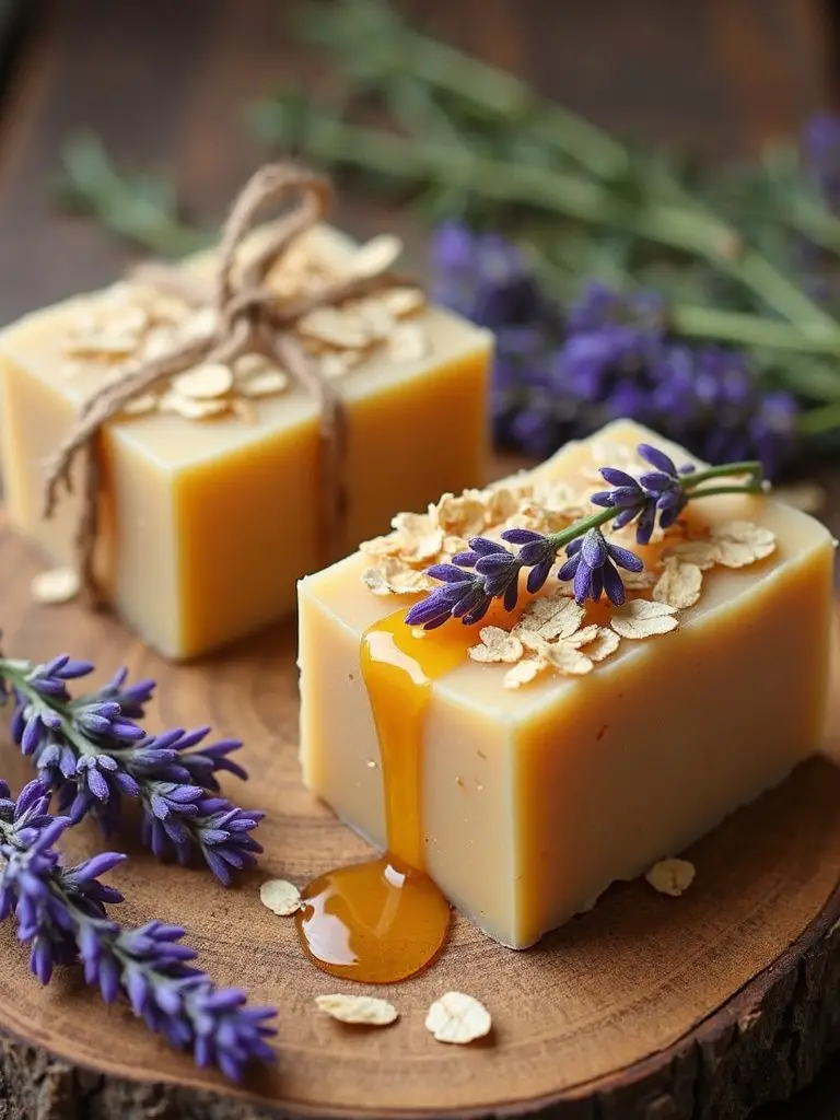 luxurious homemade natural soap collection