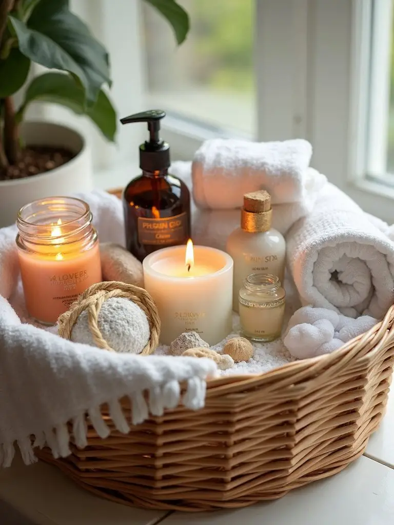 luxurious spa birthday gift hamper
