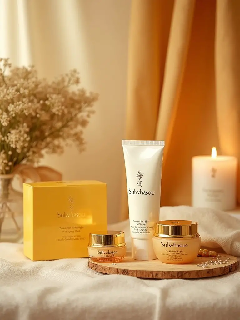 luxury overnight age defying skincare treatment