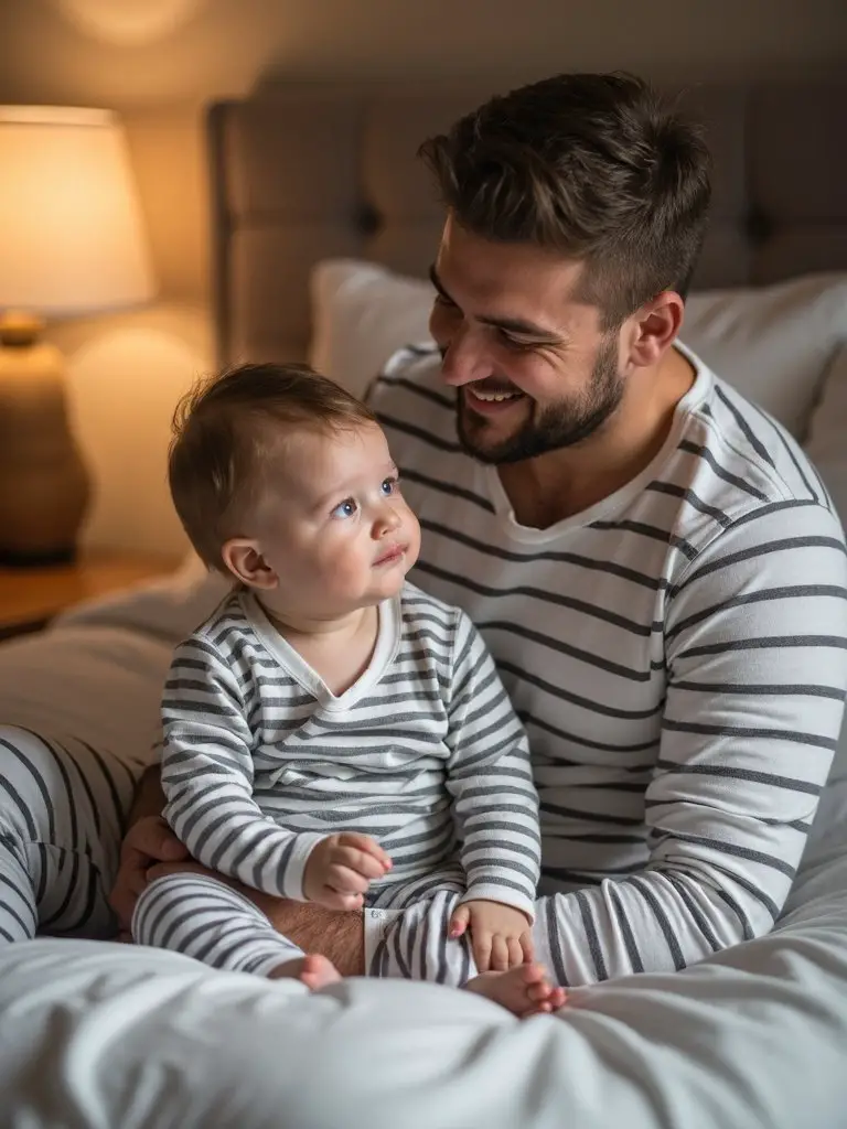 matching family pajama bonding moments