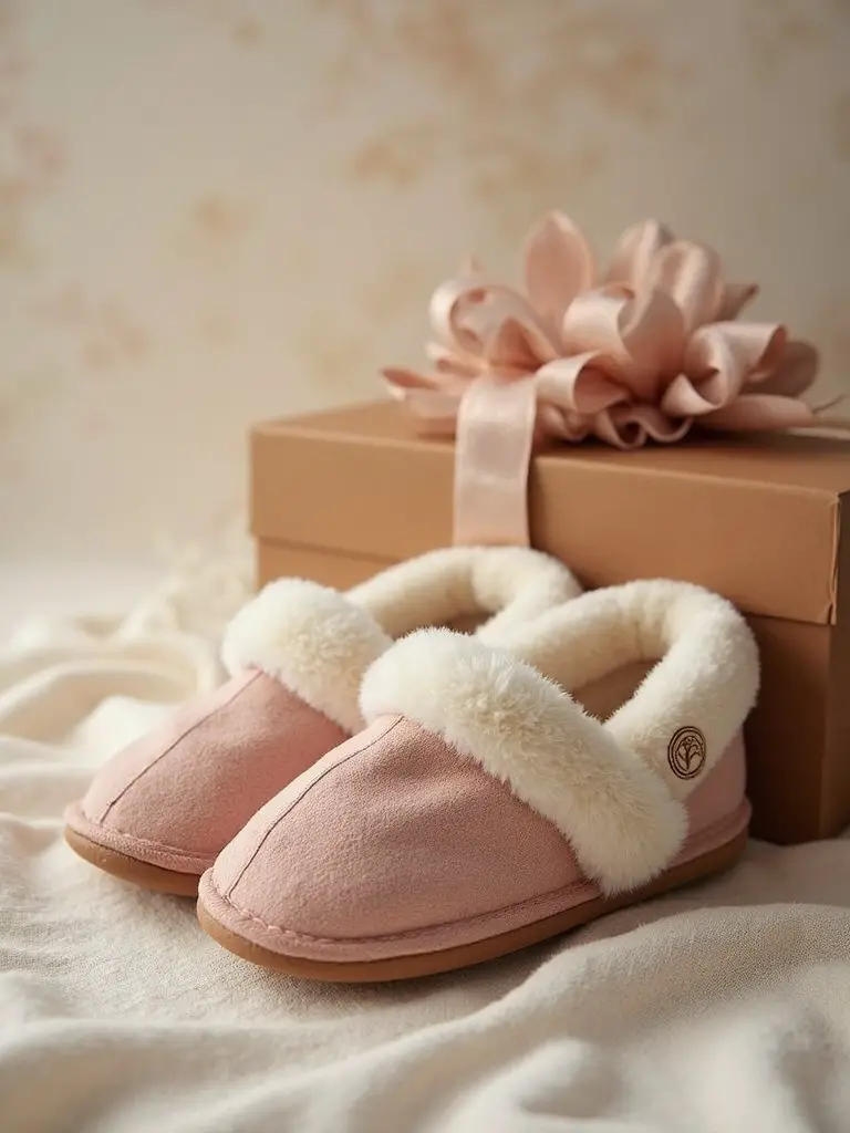 microwavable lavender infused therapeutic comfort slippers