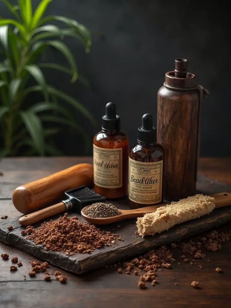natural beard grooming essentials