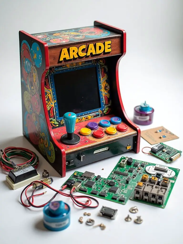 nostalgic hands on customizable arcade experience