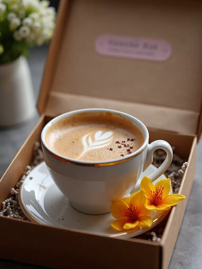 personalized birth month flower coffee mug