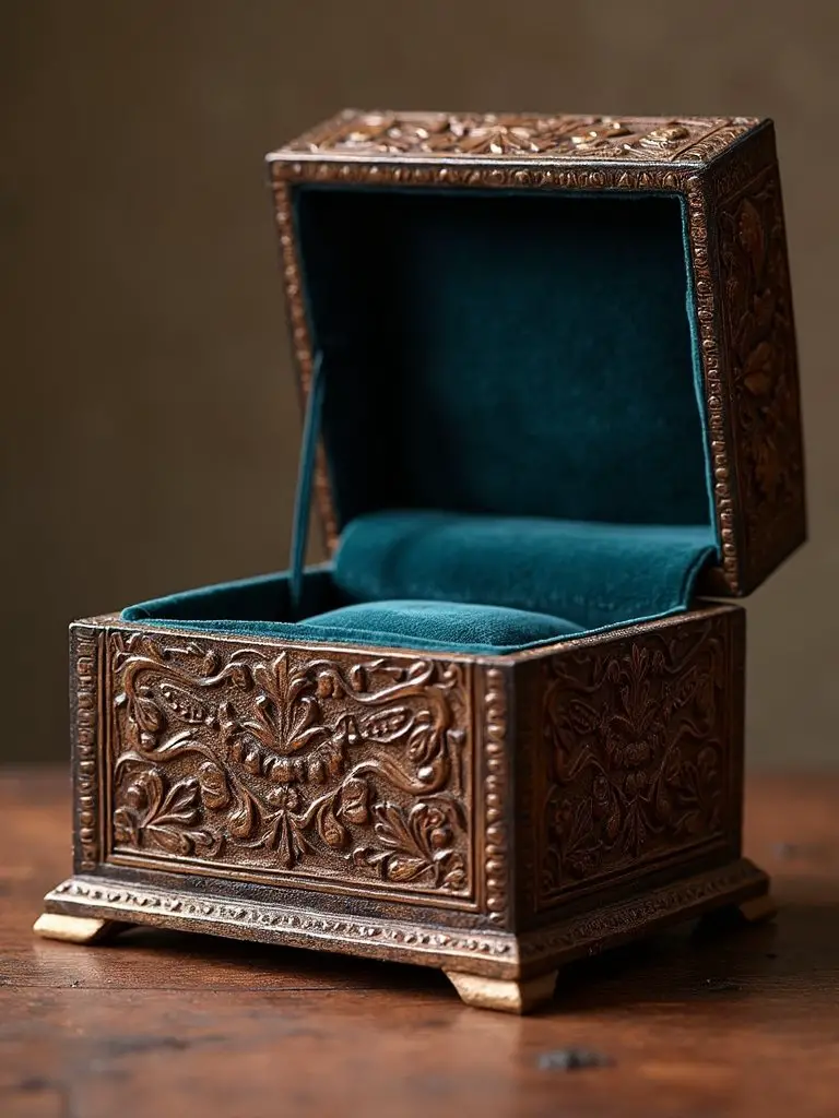 personalized decorative functional jewelry box