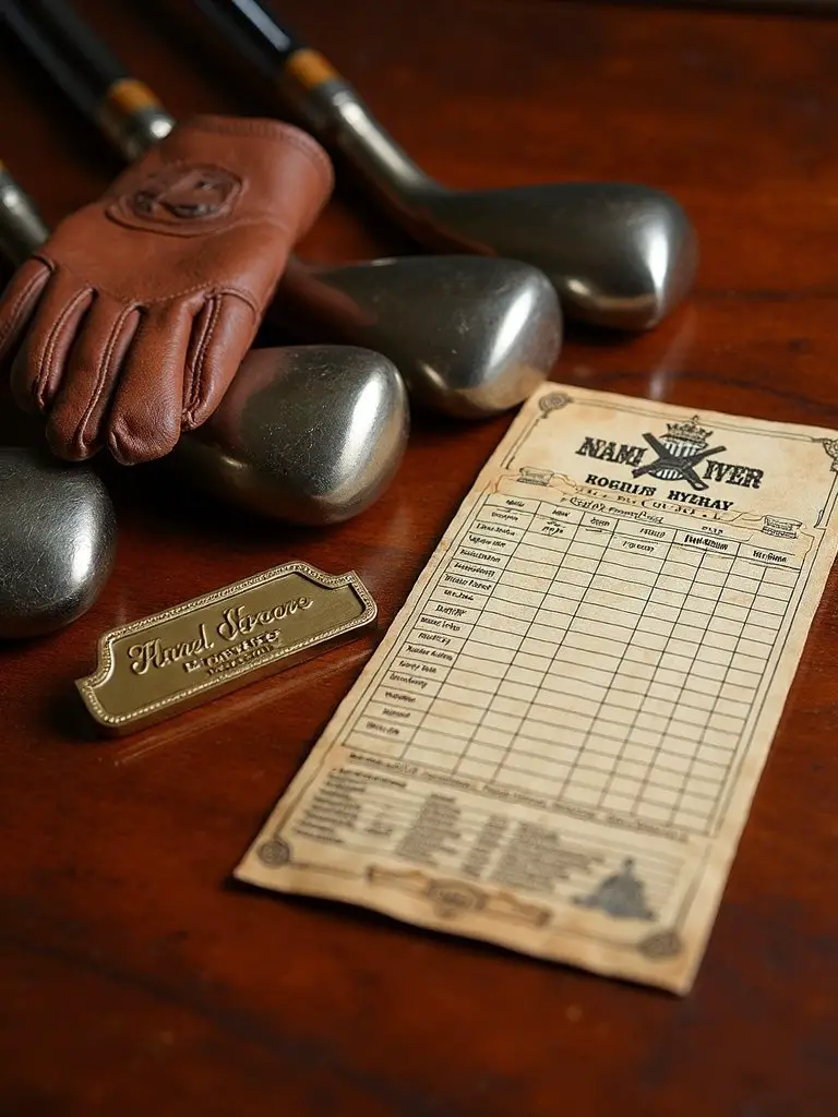 personalized golf memorabilia cherished heirlooms