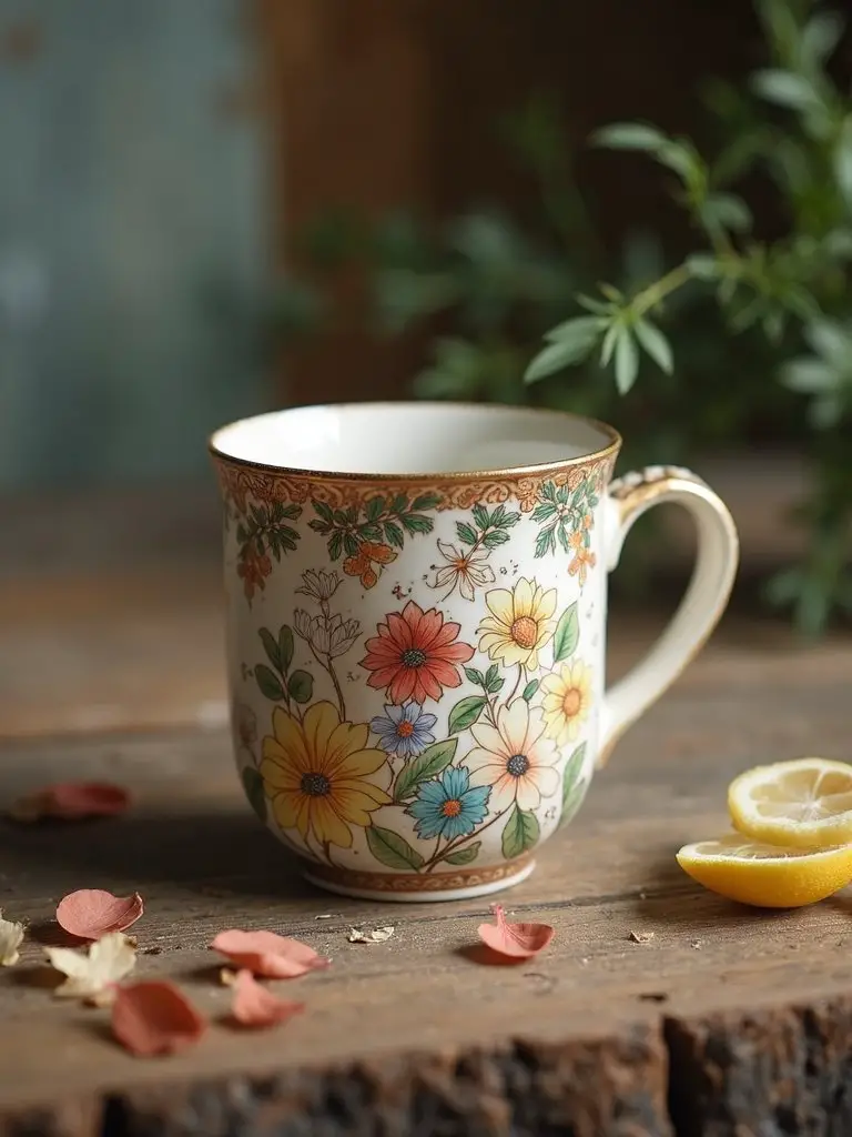 personalized hand painted ceramic mug keepsake