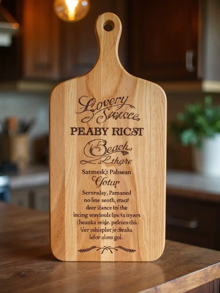 personalized keepsake kitchen cooking gifts