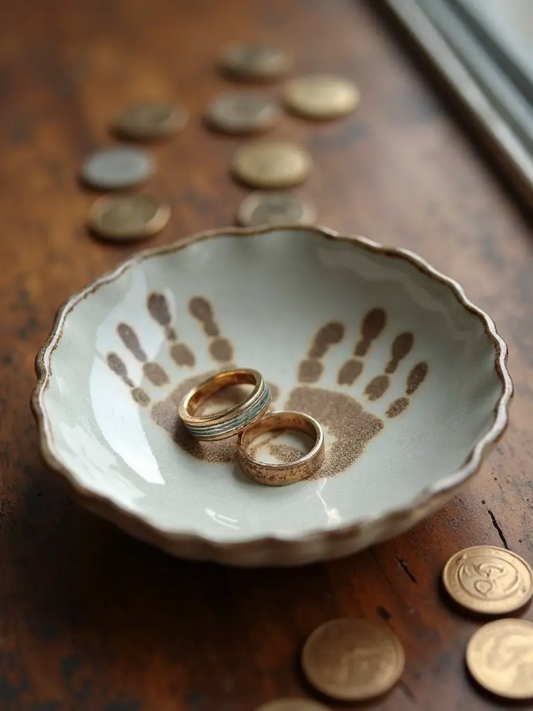 personalized keepsake preserving child s handprint