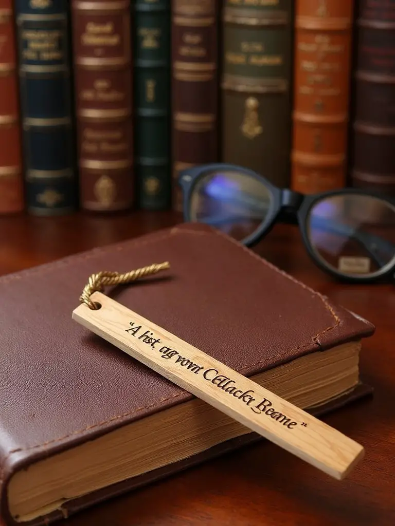personalized literary keepsakes for devoted readers
