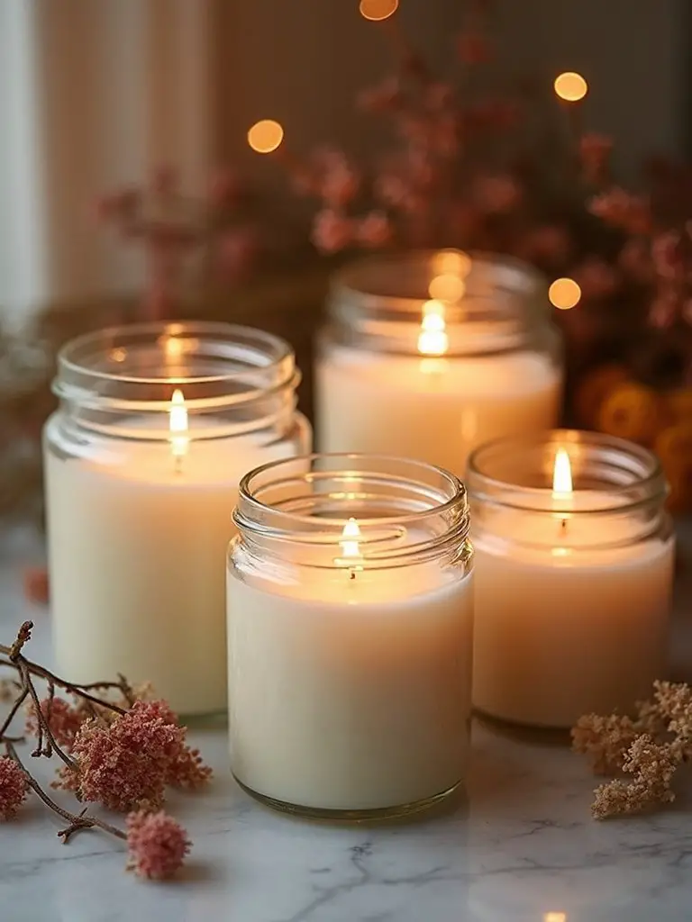 personalized long lasting soy wax candles