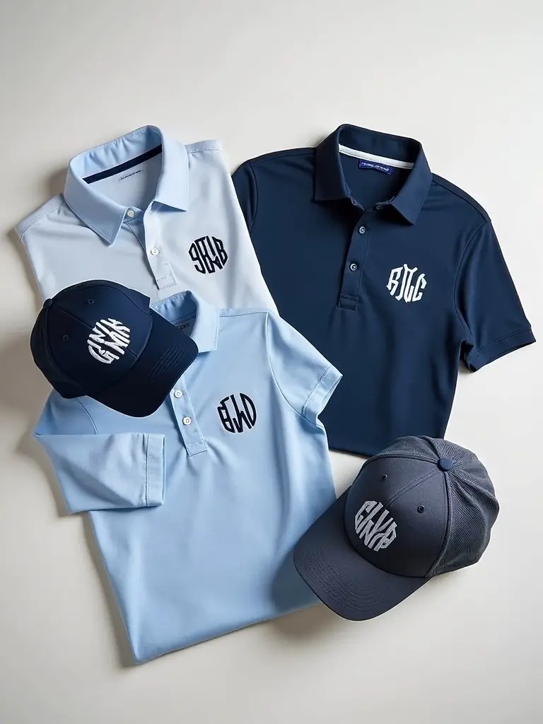 personalized monogrammed golf apparel accessories