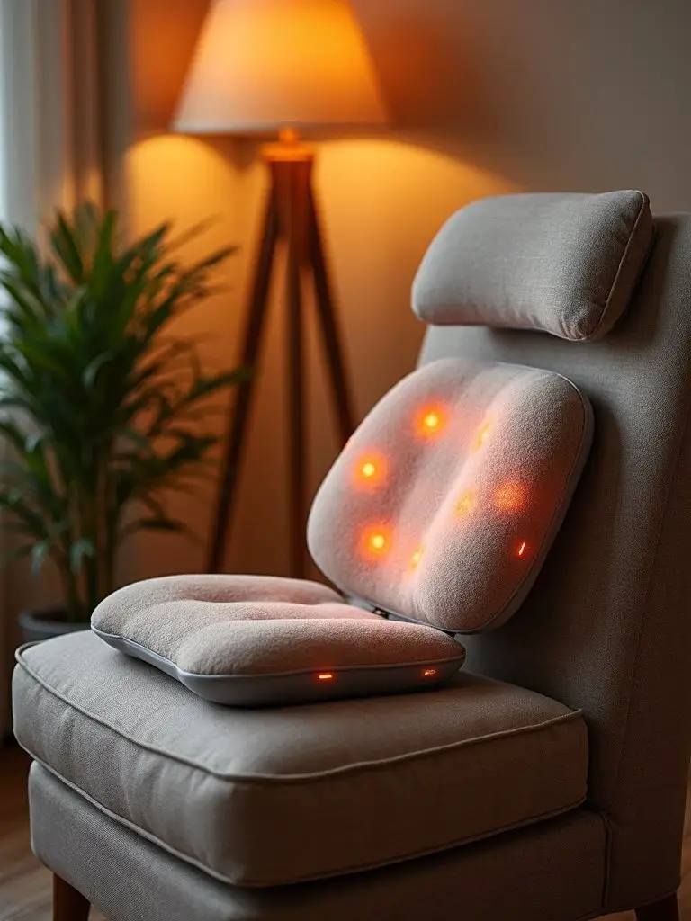 premium heated back massage