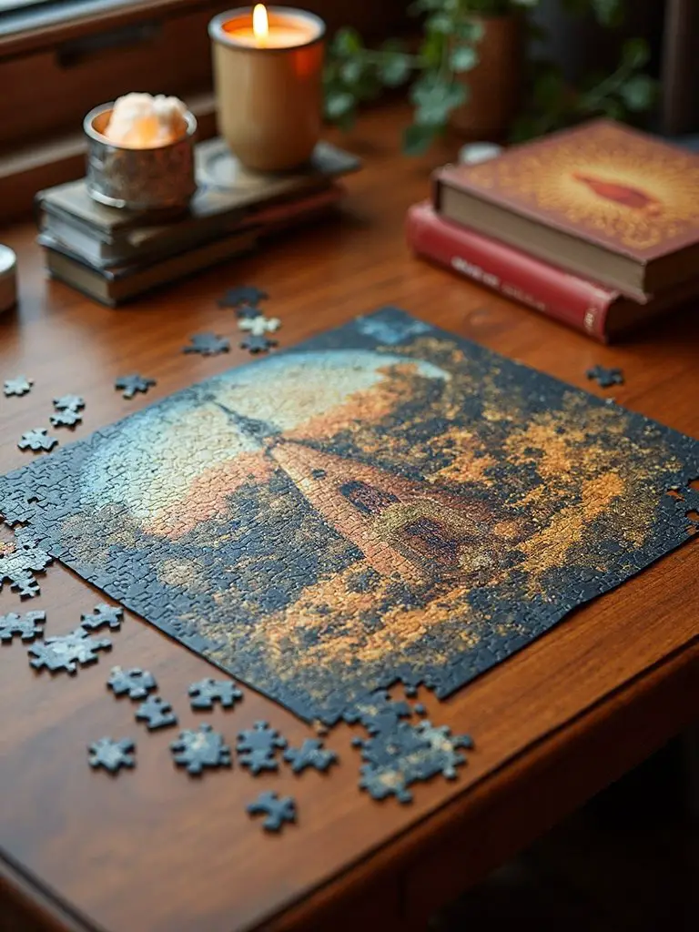 premium jigsaw puzzle challenge for dad