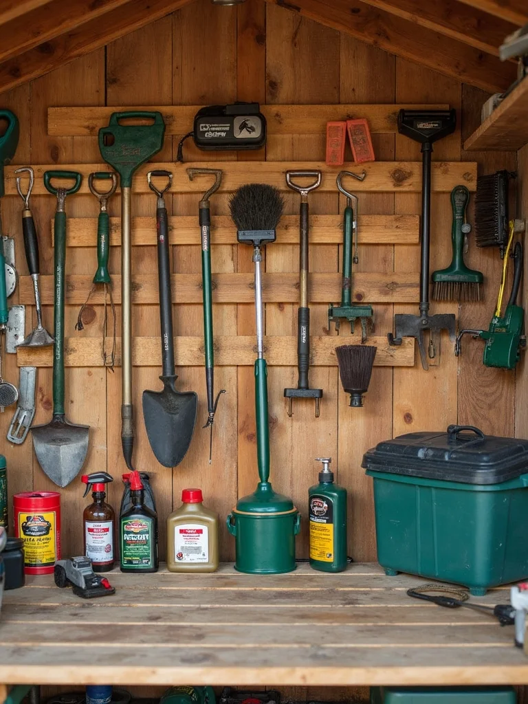 protect organize maintain garden tools effectively