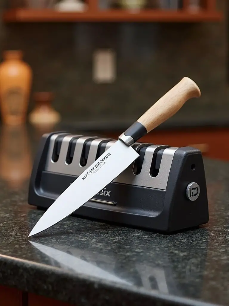 razor sharp kitchen knife sharpener