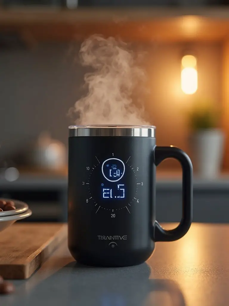 reheats forgotten coffee precisely temperature controlled