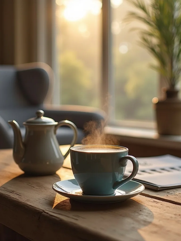 relaxation enhances daily ritual moment