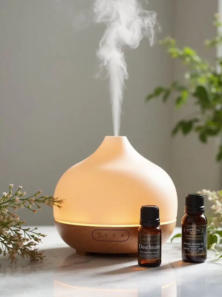relaxing aromatherapy with customizable ambiance