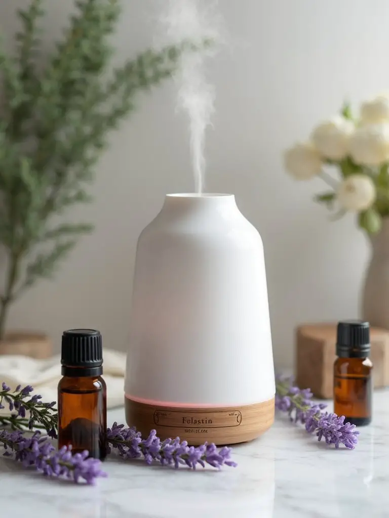 relaxing essential oil diffuser for newborns