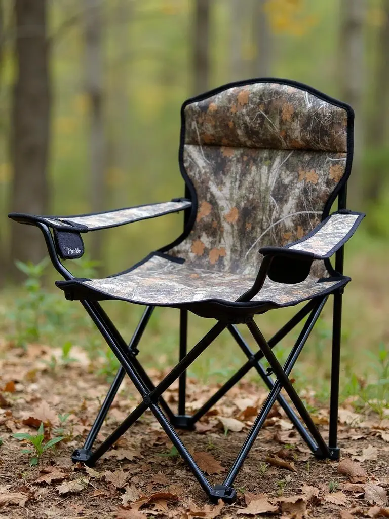rugged compact cooler equipped camping chair