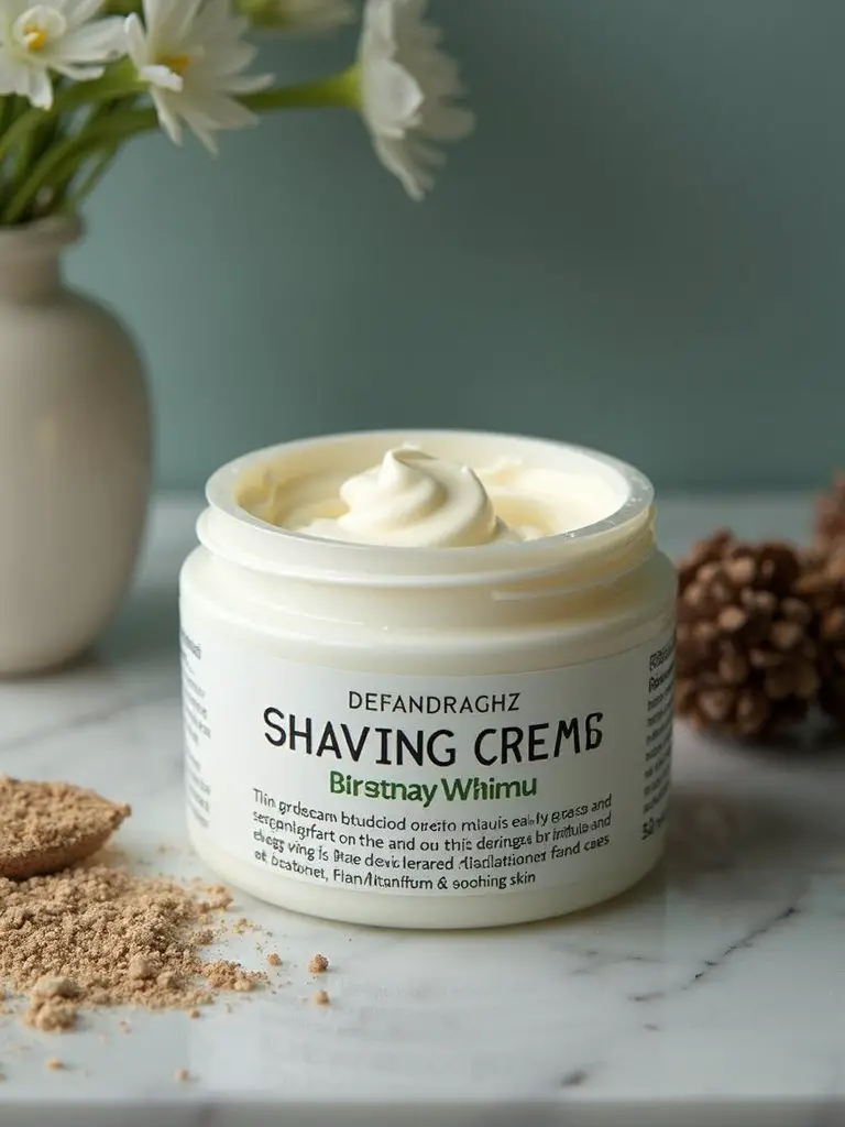 sensitive skin shaving cream solution
