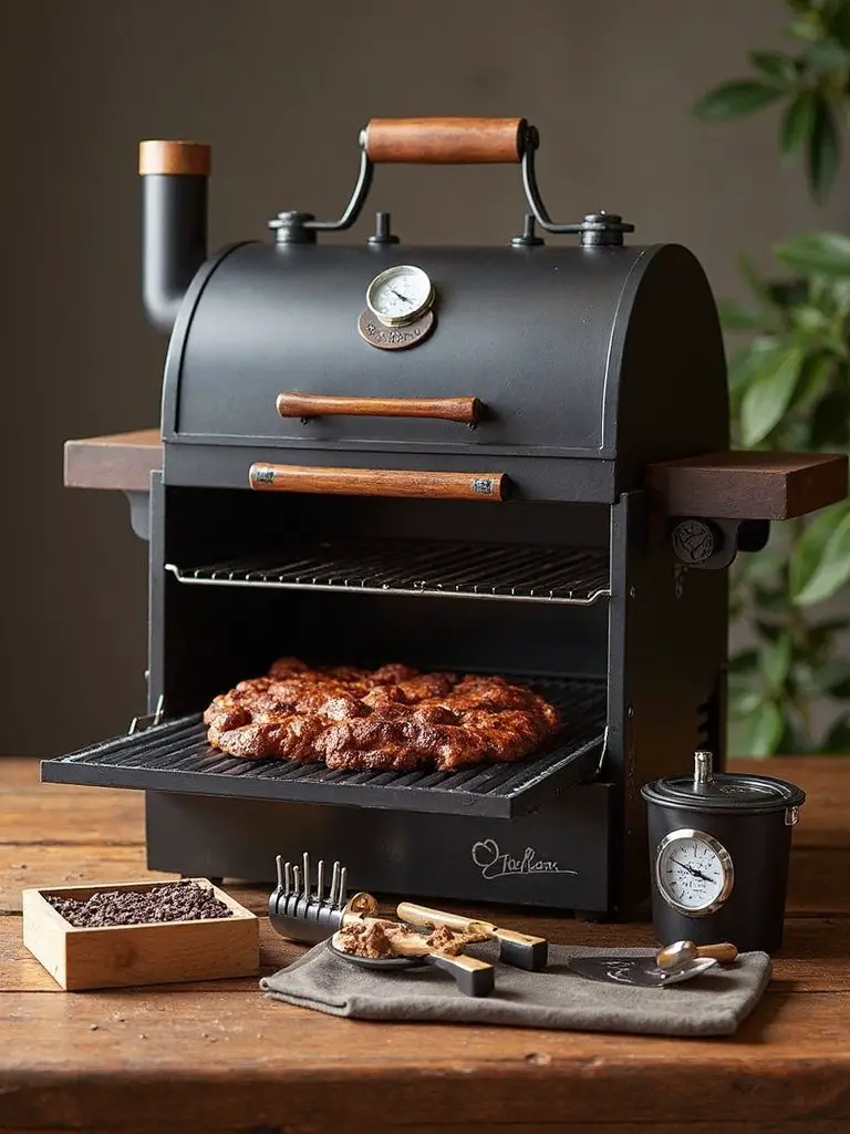 smoker set transforms backyard chef