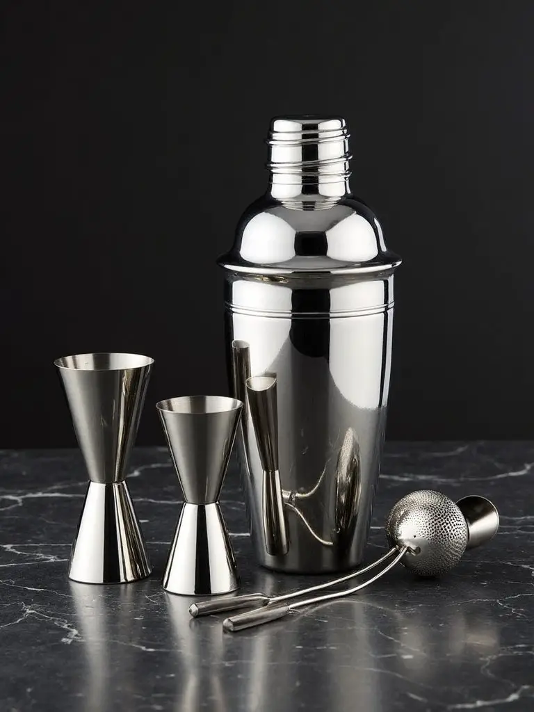 smooth professional durable cocktail shaker set
